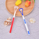 Tongue Cleaner Total Clean Dental Care Brush Oral Bad Breath Scraper Freshn&+