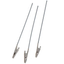10pcs 150mm Length Non-insulated Electric Test Crocodile Clamp Metal Clips ME