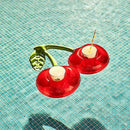 Cherry Water Inflatable Holder Party Coaster Inflatable Floats Cup Drink