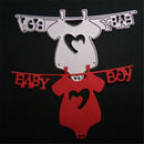 Baby Clothes Metal Cutting Dies Stencils For Scrapbooking DIY AlbumCardsDecor BX
