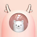 300ML Cute Pet Ultrasonic Air Humidifier Aroma Essential Oil Diffuser for H Y7H4