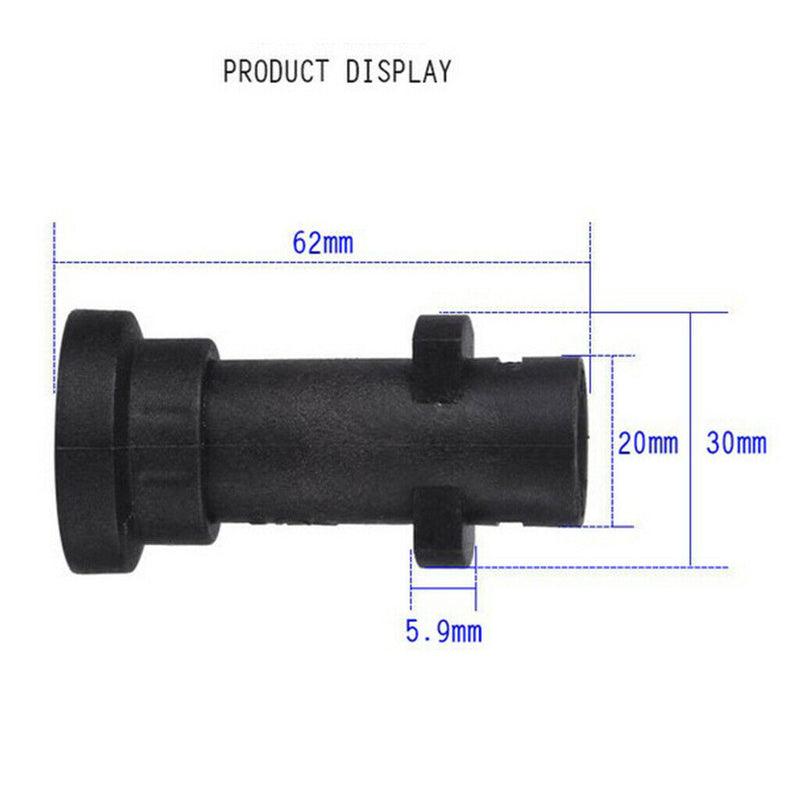 1/4" Inch Pressure Washer Foam Lance Adapter Plastic For Karcher K2-K7 Accs