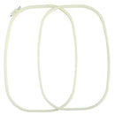 Embroidery Hoop Square Cross Stitch Hoops Ivory-White Pack of 4, Different  Z7Y5