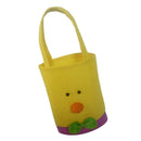 Cute Yellow Chick Chicken Fabric Tote Bag Easter Gift Bag Egg Baskets