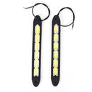 2x 12V 20W Waterproof LED Daytime Running Light DRL COB Strip Lamp Fog Car FT