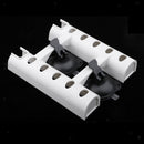 Suction Cup Fishing Rod Holder Boat Marine Tube Rod Rack 2 Tube Holder White