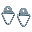 Tie Down Lashing Ring & Cheat Anchor Zinc for Truck Trailers Van Boat Zinc Alloy