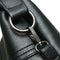 Women Messenger Soft Leather Shoulder Bags Tassel Crossbody Handbags (Black