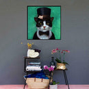 5D DIY Full Drill Diamond Painting Cat Cross Stitch Embroidery Mosaic Kit