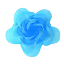 3Pcs Rose Shape Baby Blue Bath Soap Heart Package Box