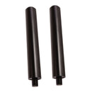 2x Aluminum Alloy Pool Cue Sticks Lengthening Extender Billard Accessory Black