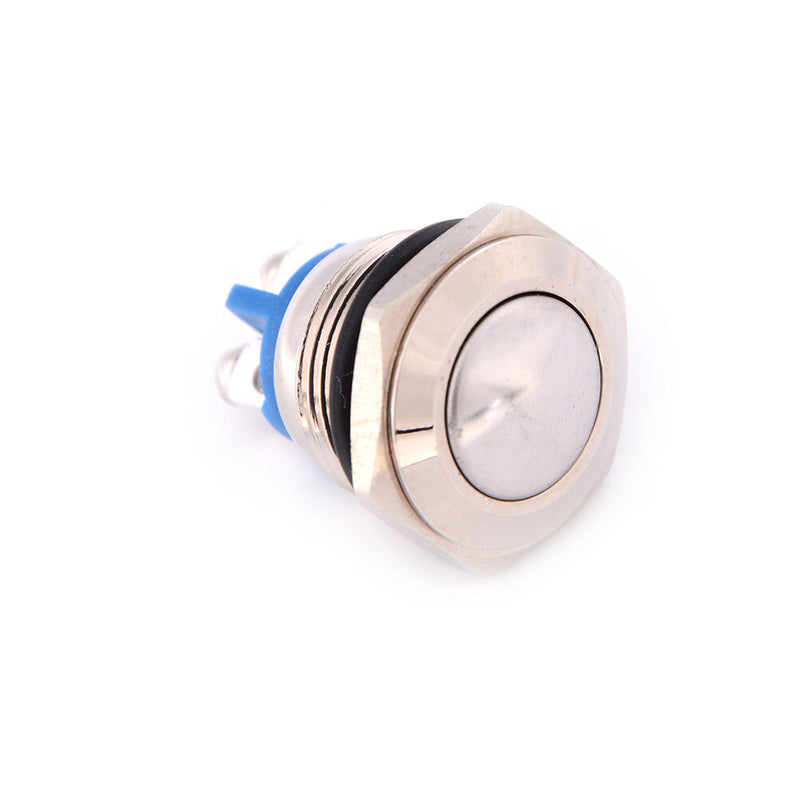 16mm Start Horn Button Momentary Stainless Steel Metal Push Button