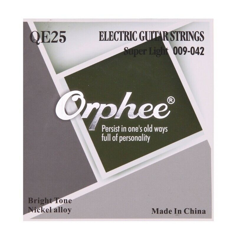 Orphee Professional Guitar Strings Hexagon Alloy Electric Guitar Strings Re