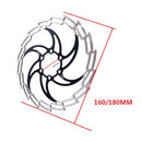 2x Bike Disc Brake Rotor MTB Floating Front Rear Rotors Fixed Gear Brakes