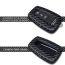 Car Smart Key Cover Remote Key Cover Carbon Fiber Texture Keyless Fob Holde