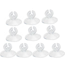 10x Aquarium Sucker Suction Cup for 4/6mm Air Line Pipe Tube Cable Wire Holder