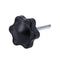 M4 x 30 mm Male Thread 25mm Star Head Bolt On Self-tapping Screw Handle 5 P X8G7