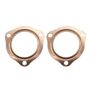 Copper Header Exhaust Collector Gaskets 2 1/2 inch Reusable for SBC BBC 302