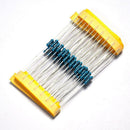 240 Pack 24 Values Resistors Metal Film 1/4W Kit / Assortment / Mix