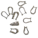 10pcs copper pinch Bails pendants charms clamp clip Jewelry DIY 12.5x7x6mm