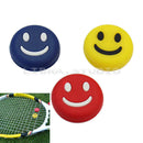 3Pcs Smile Face Shock Absorber Vibration Dampener For Sports Tennis Racquet