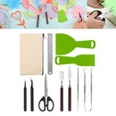 12 Pcs Craft Vinyl Tools Weeding Precision Hobby Diy Basic Set for Cameos Cricut