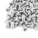 60pcs M2.5 x 5mm 304 Stainless Steel Phillips Pan Head Screws Bolt F2X2