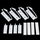 4x/set Safety Lock Wide Grip Latches Drawer Child Proof Lock Baby Cabinet LockOZ