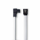 50CM SATA 3.0 III SATA3 7pin Data Cable Right Angle 6Gb/s SSD Cables HDD Ha E8F8
