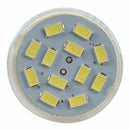 6W GU4(MR11) LED Spotlight MR11 12 SMD 5730 570 lm DC 12V, White