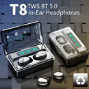 T10 TWS Wireless Bluetooth 5.0 Earphone Stereo Headset w/LED Display Charge Box