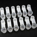 5Pcs Plastic Bird Feeder Drinker Cup Water Bottle For Poultry COP Dove Pige T3X5