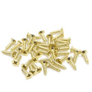 10Pcs Kitchen Cabinet Door 4 Holes Drawer Hinges Jewelry Box Furniture 18x16mm