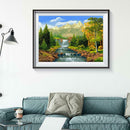 5D DIY Full Drill Diamond Painting Scenery Cross Stitch Mosaic Craft Kits