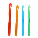 1 Set of 9 Acrylic Hooks Sizes 3 - 12 mm