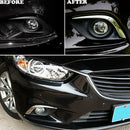 Fit for Atenza M6 GJ CHROME 2013 2014 2015 2016 Front Fog Light Lamp Cover  W6I2