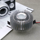 Aluminum 3W Warm White LED Indoor Wall Sconce Light Recessed Decor Lamp