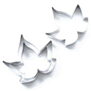 3pc Stainless Steel Maple Leaf Cake Decorating Tool Fondant Baking Mold Coo B4M2