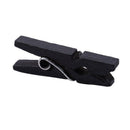 100 Mini wooden pegs (Black)