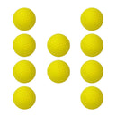 10 Pieces High Quality Soft Foam Sponge Elastic Practice Golf Ball, Sports