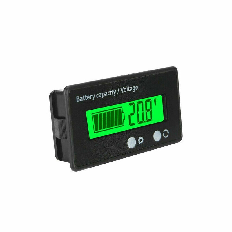 12V 24V / 48V Battery Status Charge LCD Digital Indicator Monitor Meter Gauge