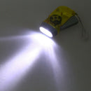 3 LED Dynamo Wind Up Flashlight Torch Light Hand Press Crank NR Camping O9T6