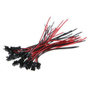 10Pairs JST SM Jack  2Pins Male to Female Wire Connector For LED Strip Light