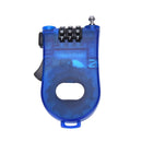 3 Feet Retractable BMX Bike Bicycle Cycle Cable Combination Lock Luggage JM