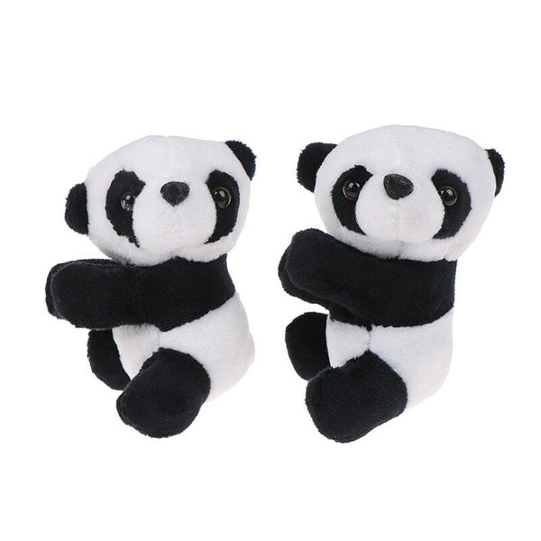 Plush panda clip small stuffed animal curtain clip bookmark notes souvenir toy3C