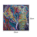 DIY Elephant Embroidery Cross Stitch Kits Full Drill Diamond Painting Decor