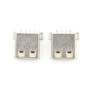 10Pcs Usb Type A 180 Degrees Socket Female Solder Plug Adapter Connector S ME