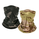 2x Camouflage Cycling Face Cover Balaclava Tube Scarf Ski Biker Neck Gaiter