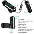 Bluetooth FM Transmitter Car Charger Handsfree Music Player Phone Holder