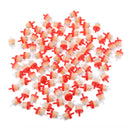 100PCS 1/4" 6mm Universal Motorcycle Hose Inline Fuel Gas Filter - Orange